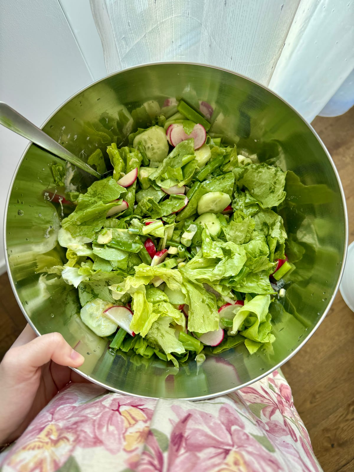 SALATĂ CU DRESSING DE MIERE ȘI MUȘTAR